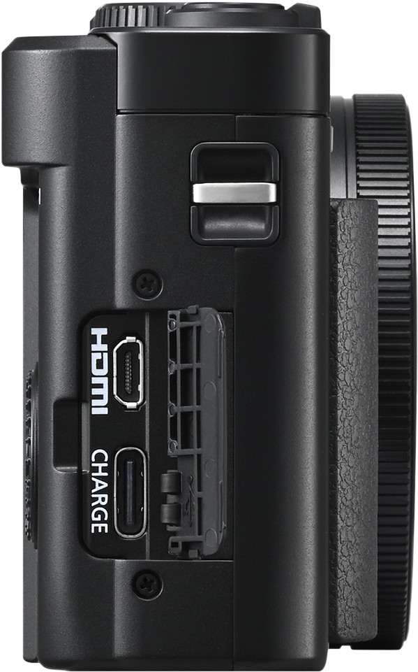Panasonic LUMIX DC-TZ99E Black right side