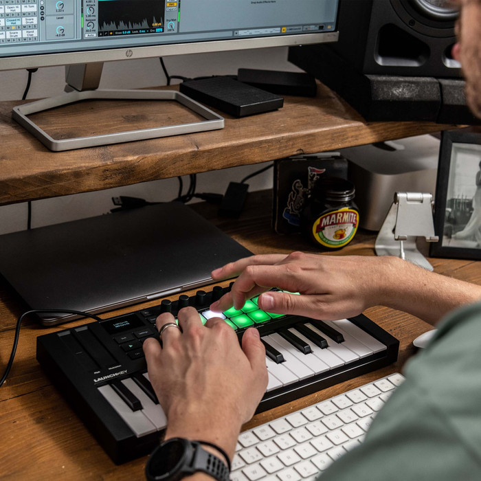 Novation Launchkey Mini 37 MK4 product in use