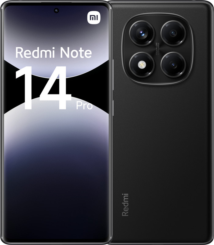 Redmi Note 14 Pro 256GB Schwarz 4G Main Image
