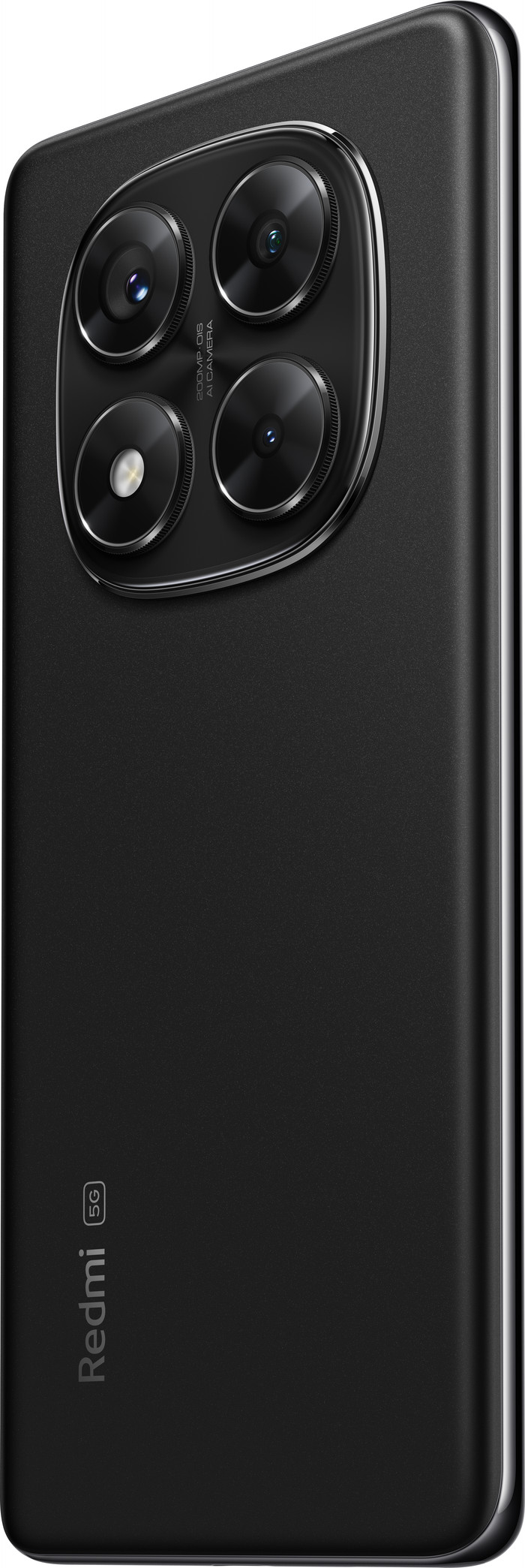 Redmi Note 14 Pro 256GB Schwarz 5G + BlueBuilt Ladegerät mit 3 USB-Anschlüssen 65 W Schwarz rückseite
