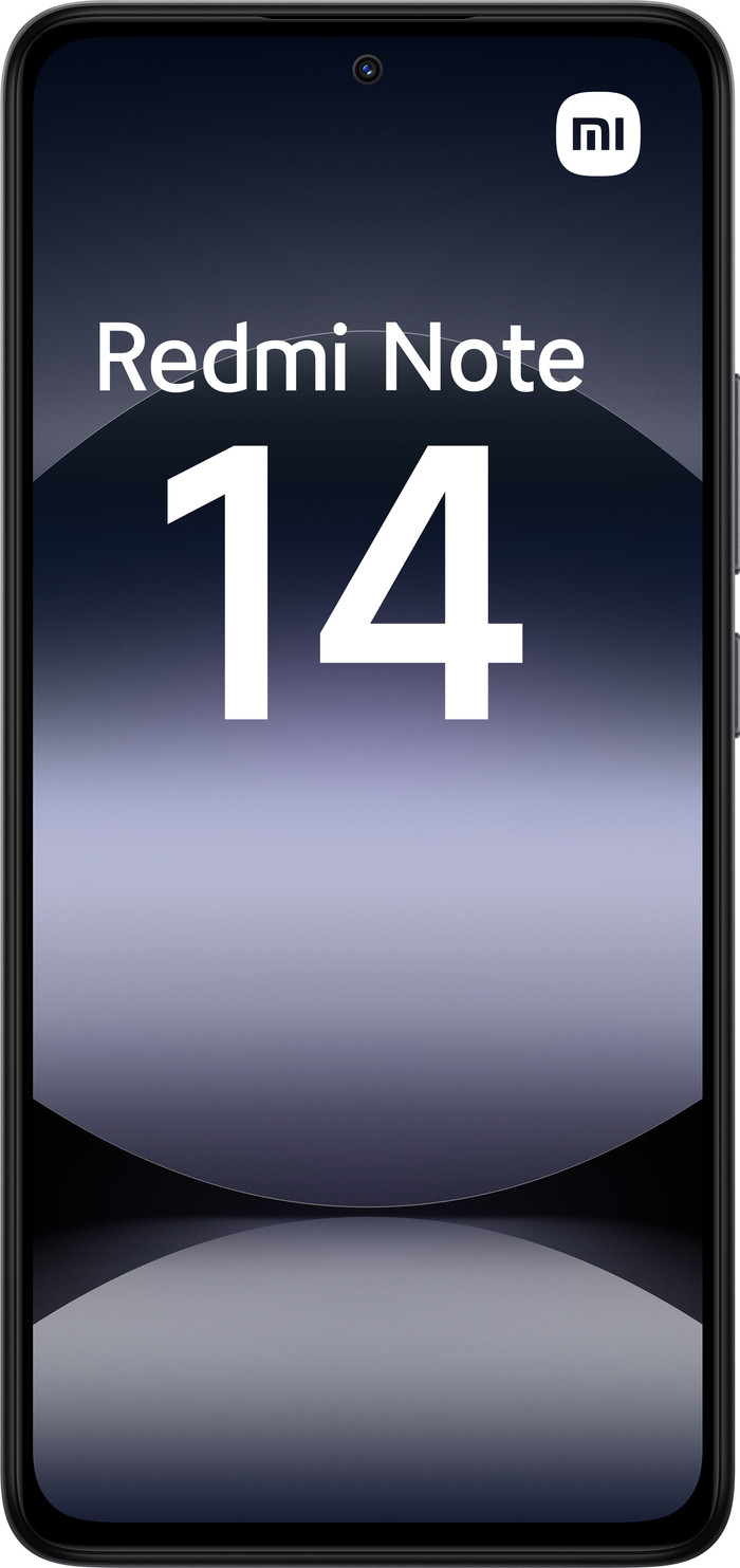 Redmi Note 14 256GB Black 4G front