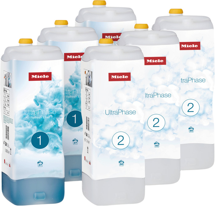 Miele Set UltraPhase Refresh Elixir 1 & 2 (6 Flakons) - Halbjahresvorrat Main Image