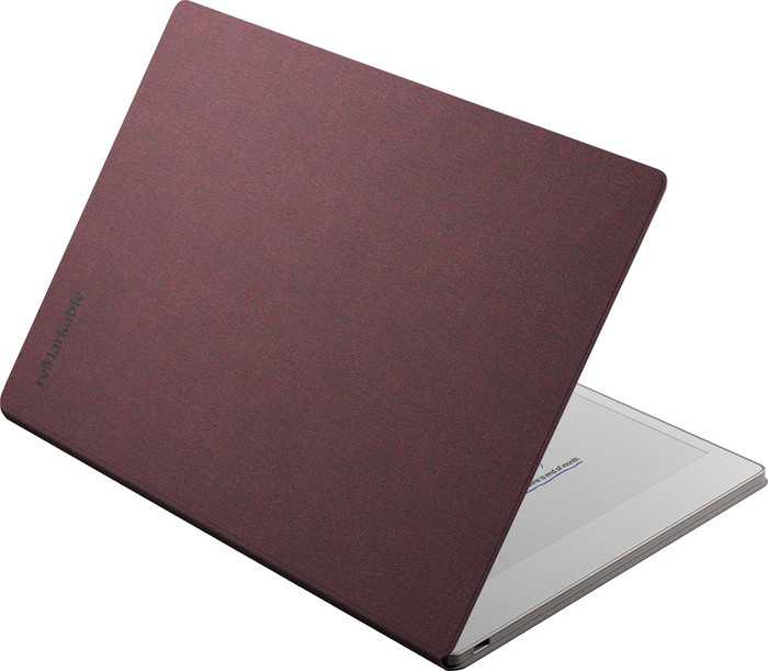 reMarkable Paper Pro Mosaic Weave Book Folio Red detail