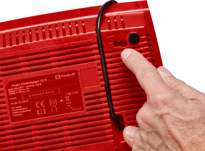 Einhell 18 V/4,0 Ah Starterset - 2 Akkus - Duo-Ladegerät - Power X-Change detail