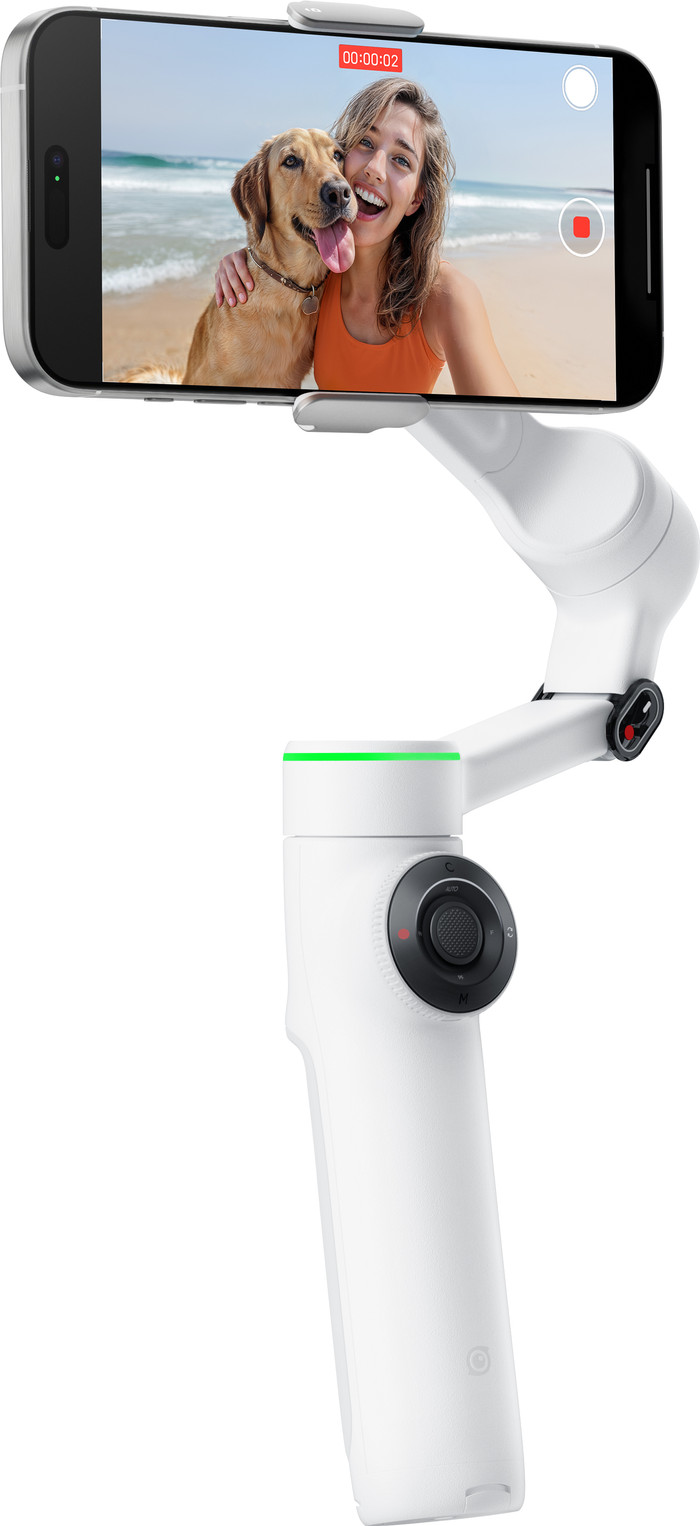 Insta360 Flow 2 Pro Weiß linke seite