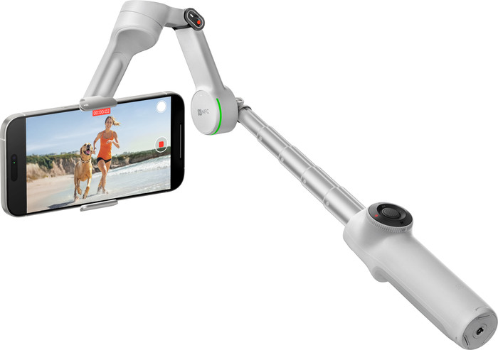 Insta360 Flow 2 Pro Gray product in use