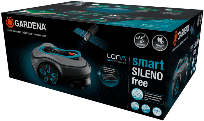 GARDENA smart SILENO Free 800 packaging