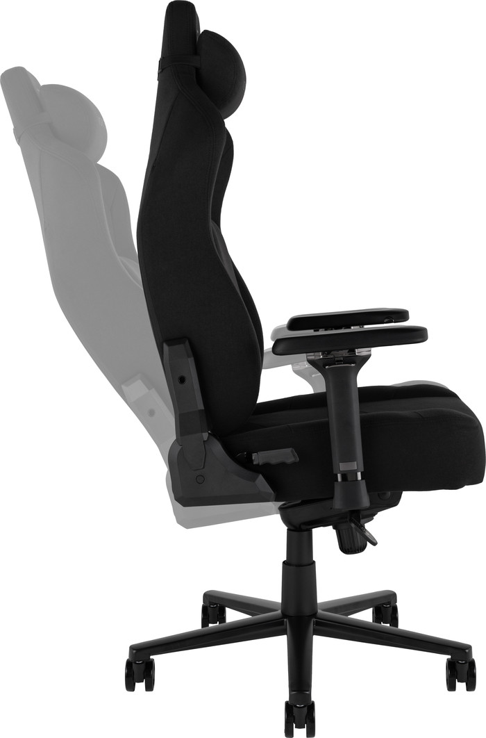 Vortech Prestige Gaming Chair Black + Vortech Floor Mat Black visual supplier