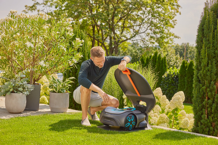 Gardena Sileno Max 1200 produkt in gebrauch