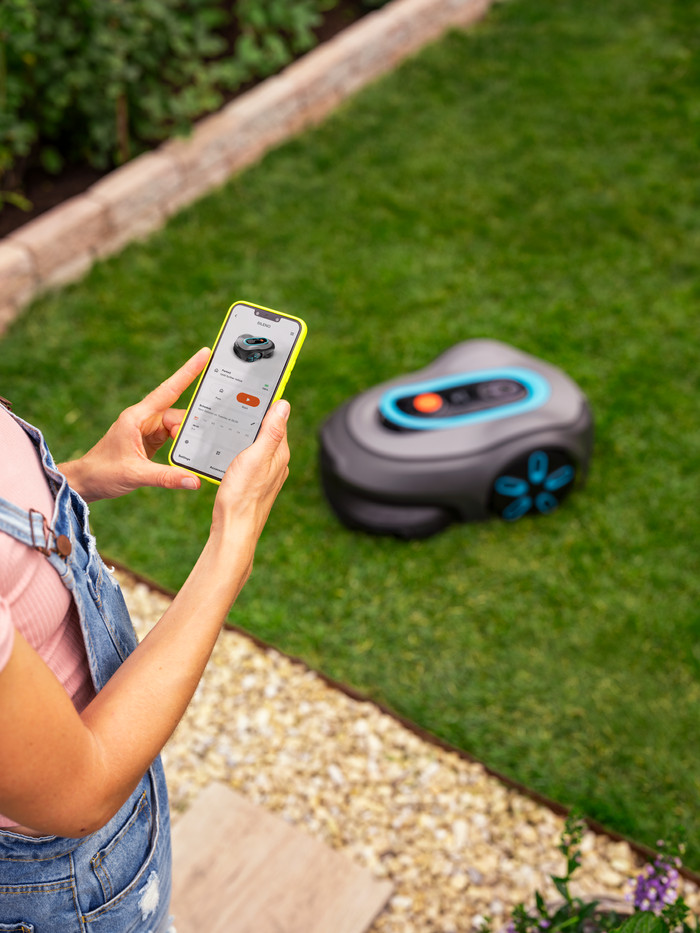 Gardena Sileno Max 1200 produkt in gebrauch