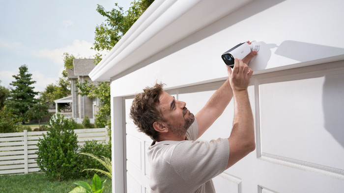 eufyCam S3 Pro Doppelpack + HomeBase 3 produkt in gebrauch