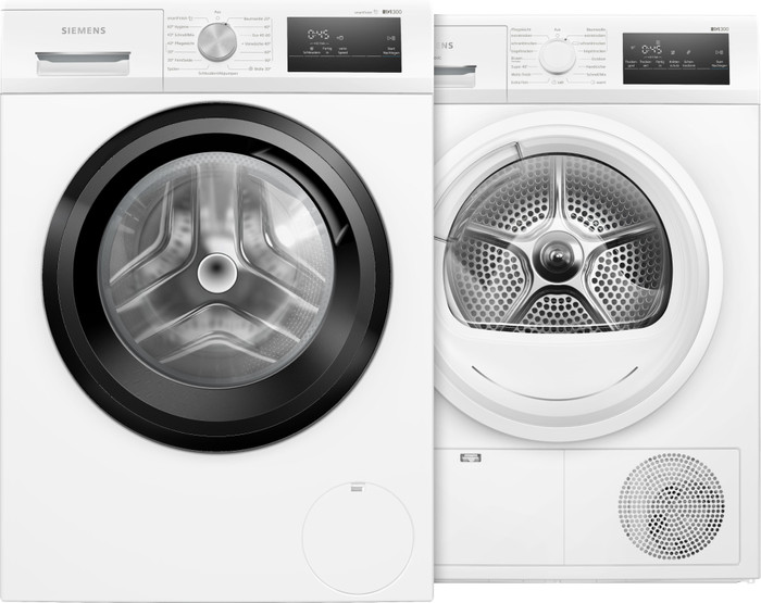 Siemens WM14N001 + Siemens WT45HVA3 Main Image