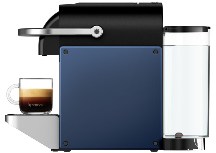De'Longhi Nespresso Pixie EN127.BL + Pierre Milchaufschäumer rechte seite