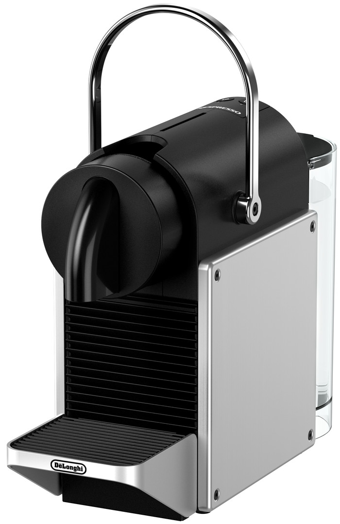 De'Longhi Nespresso Pixie EN127.S + Pierre Milk Frother right side