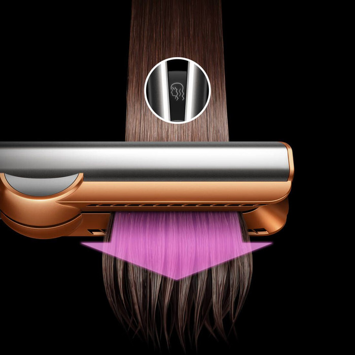 Dyson Airstrait Samtrot/Gold visueller lieferant