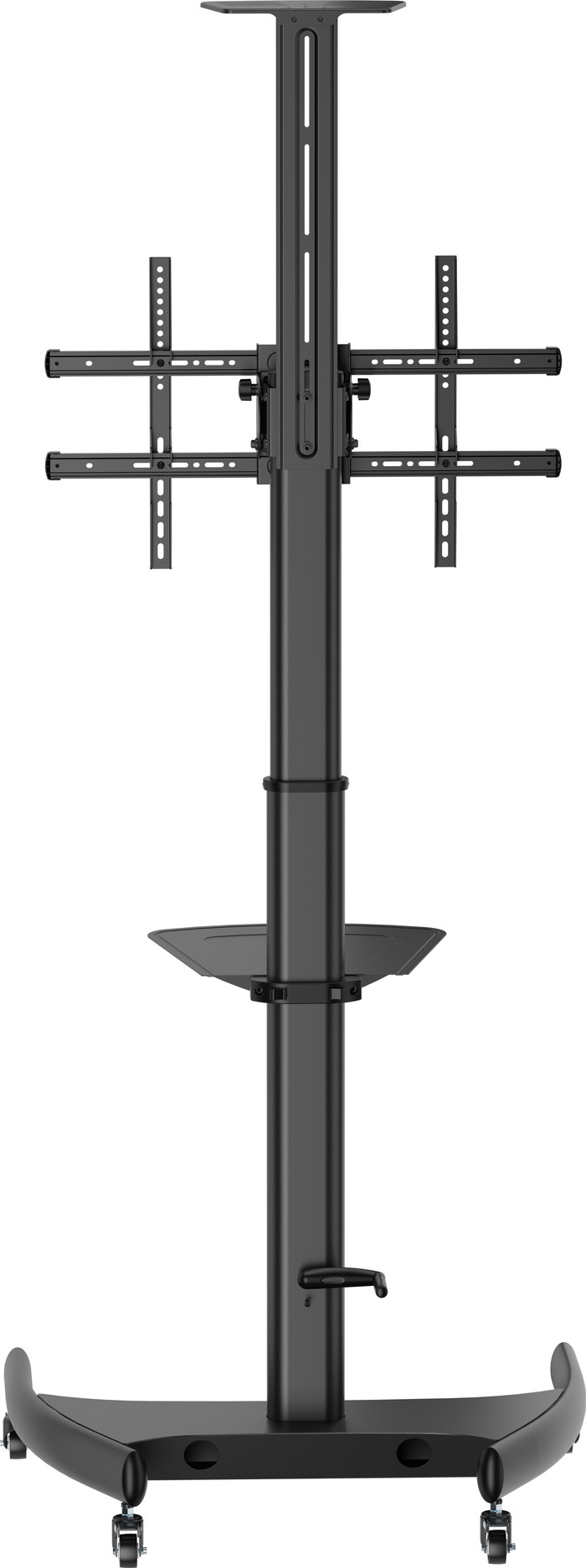 BlueBuilt Verstellbarer Mobiler TV-Ständer 37-70 Zoll rückseite