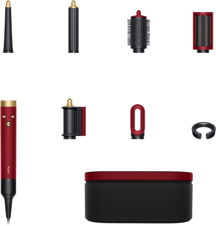 Dyson Airwrap i.d. Straight + Wavy Red Velvet/Gold accessory