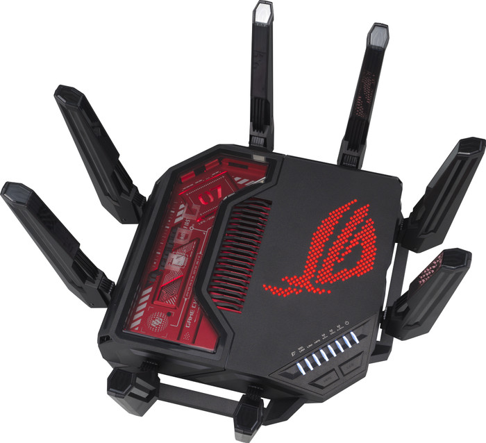 ASUS ROG Rapture GT-BE19000 left side