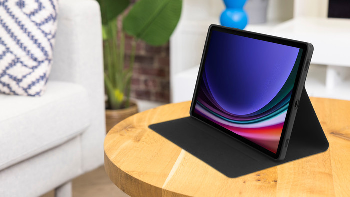 BlueBuilt Samsung Galaxy Tab S9 / S9 FE / S10 FE / S10 Lite Book Case Blau visueller lieferant