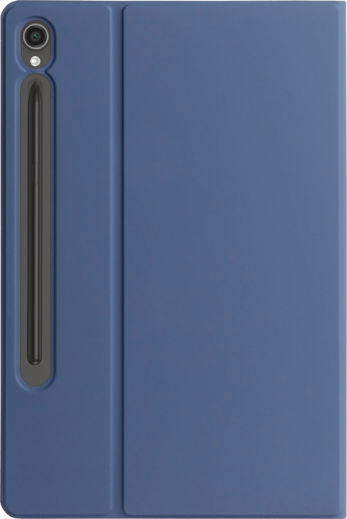 BlueBuilt Samsung Galaxy Tab S9 / S9 FE / S10 FE / S10 Lite Book Case Blau rückseite