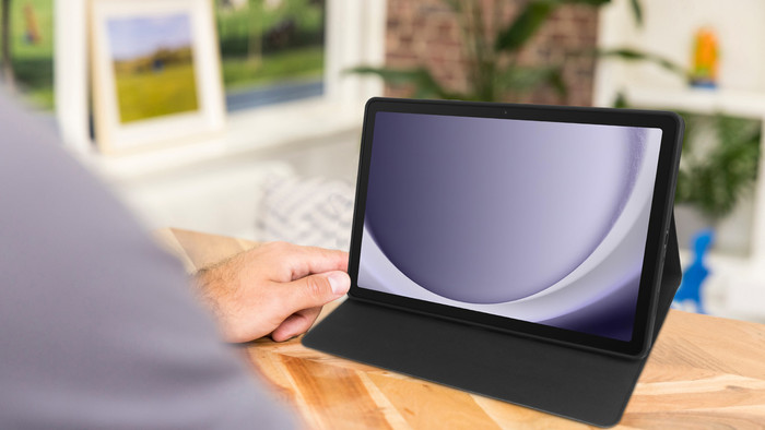 BlueBuilt Samsung Galaxy Tab A9 Plus Book Case Blue visual supplier