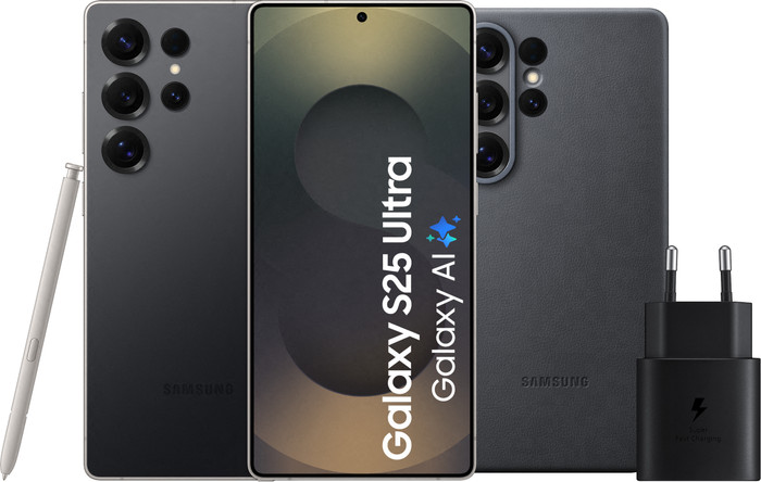 Samsung Galaxy S25 Ultra 1TB Black 5G + Accessory Pack Main Image