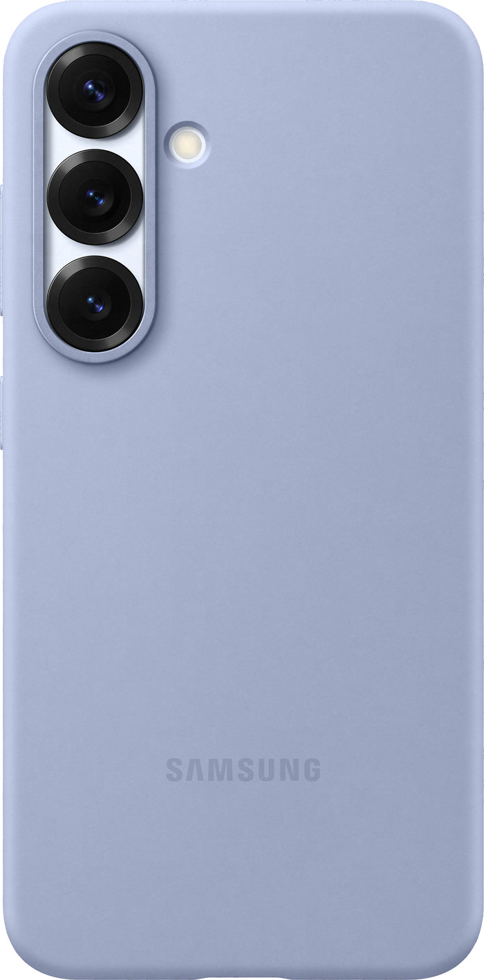 Samsung Galaxy S25 Backcover aus Silikon Hellblau Main Image