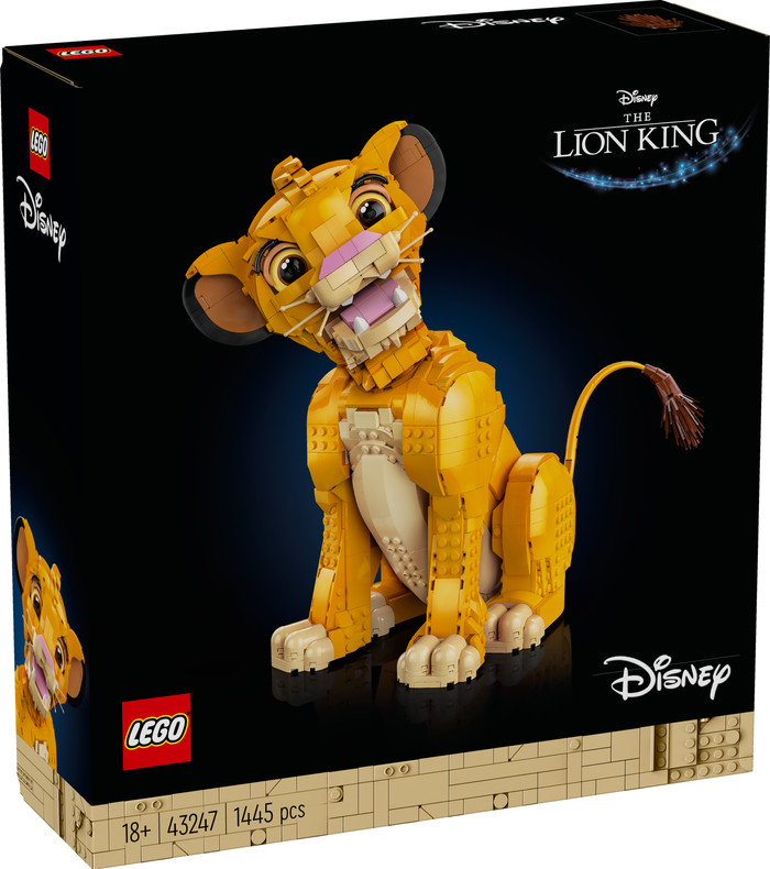 LEGO Disney Simba, der junge König der Löwen 43247 verpackung