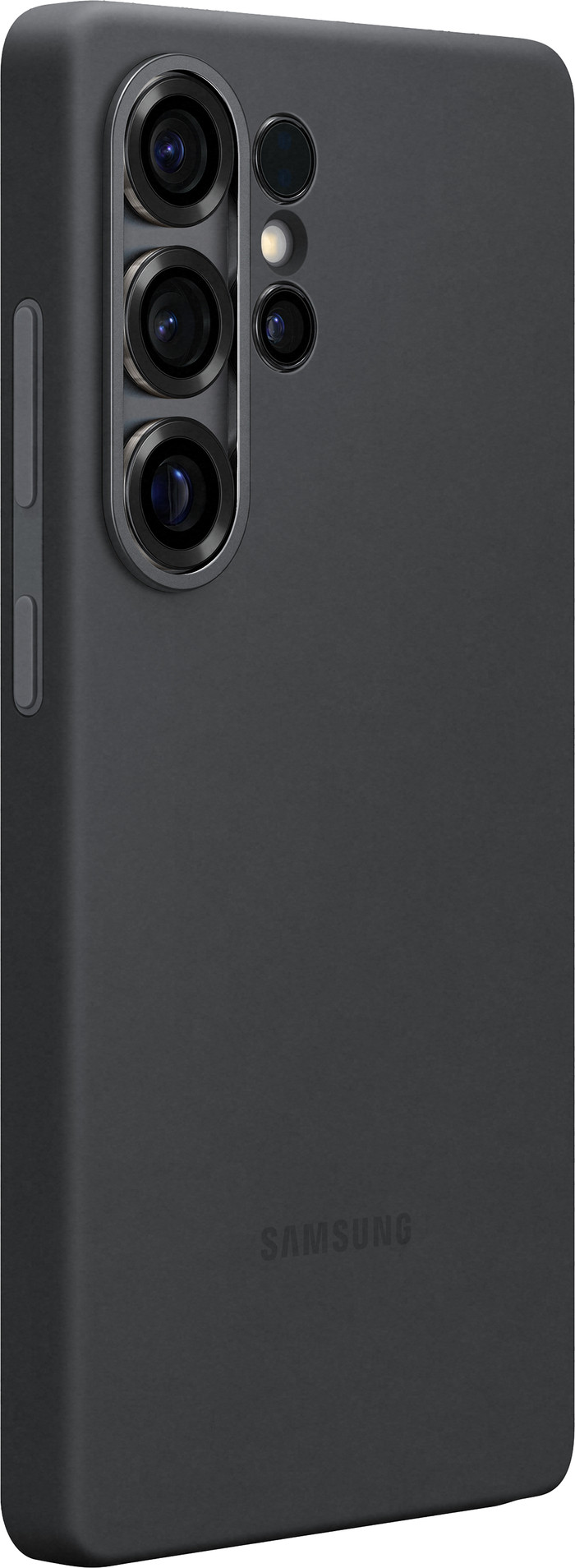 Samsung Galaxy S25 Ultra Silicone Back Cover Black right side