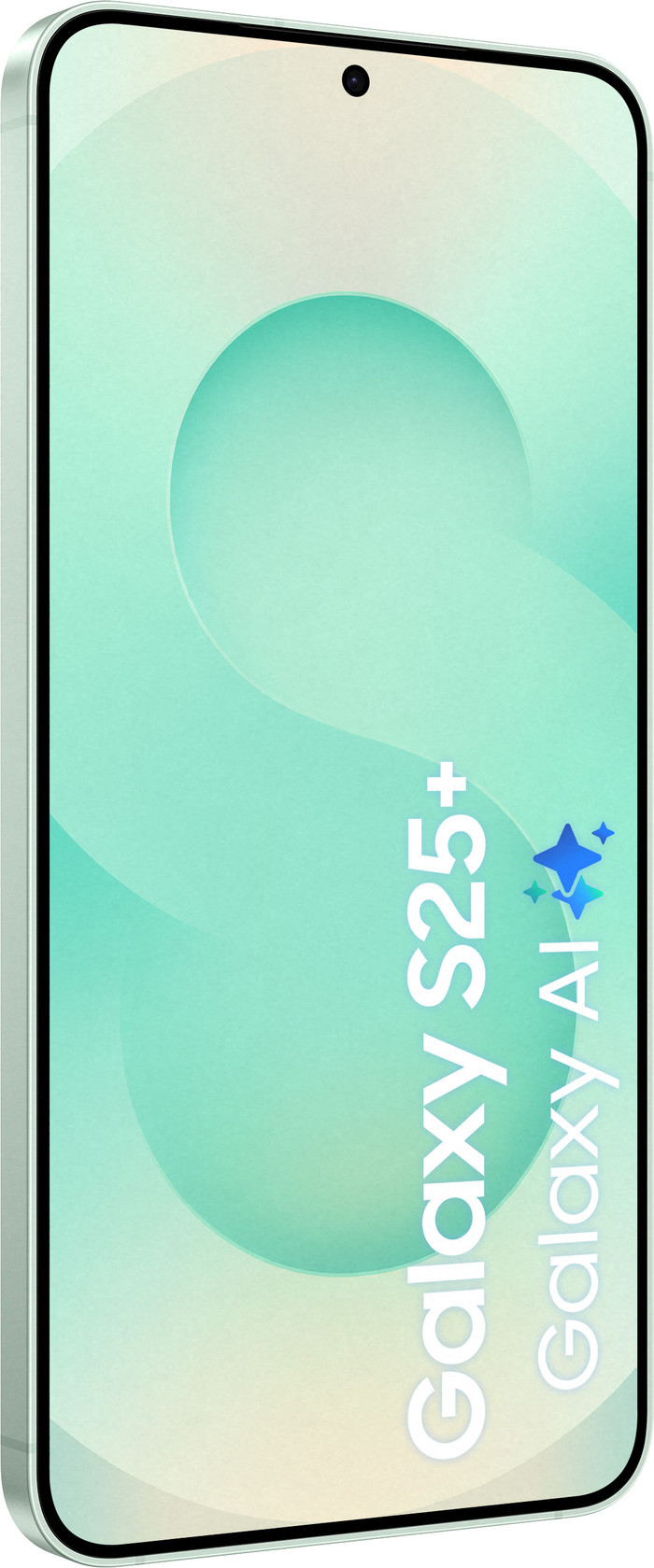Samsung Galaxy S25 Plus 256GB Mintgrün 5G vorne