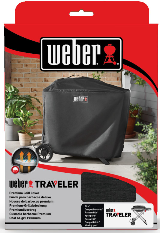 Weber Grillabdeckung Traveler verpackung