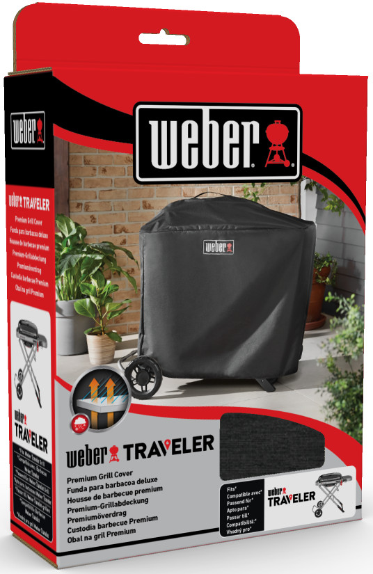 Weber Grillabdeckung Traveler verpackung