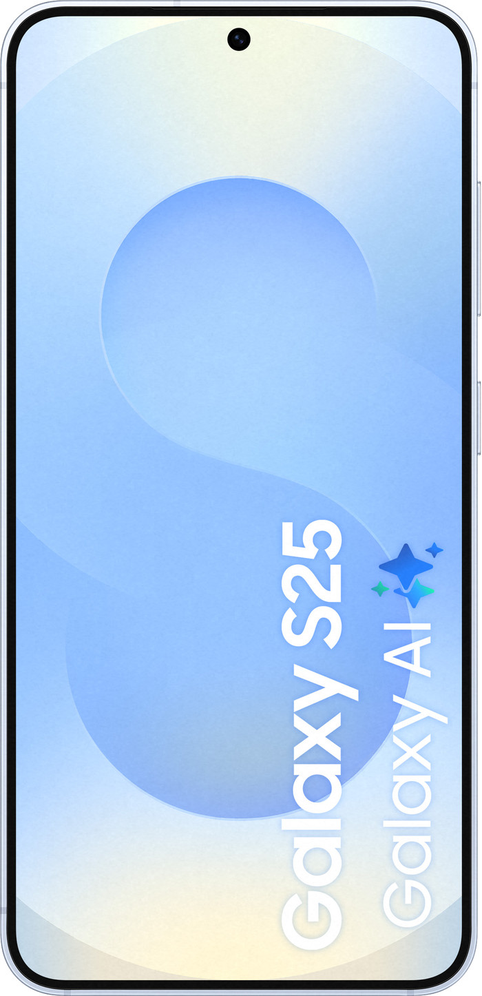 Samsung Galaxy S25 256GB Hellblau 5G vorne