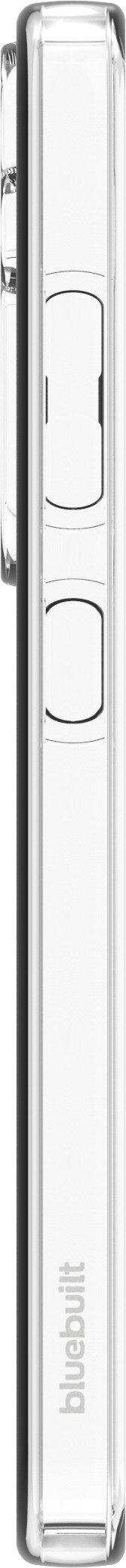 BlueBuilt Back Cover Samsung Galaxy S25 Transparent left side