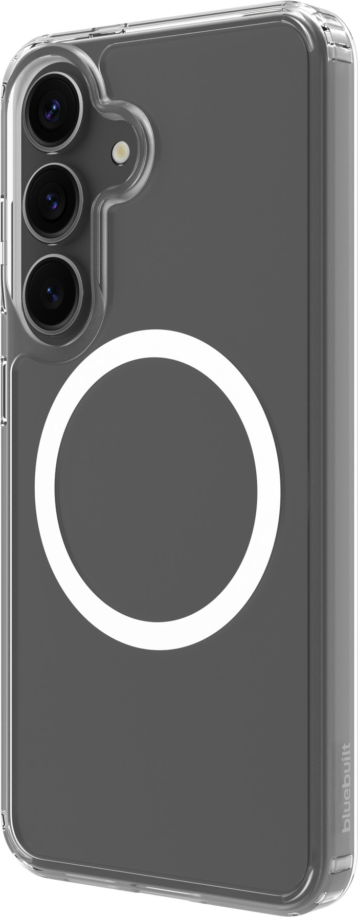 BlueBuilt Protective Back Cover with Magnet Galaxy S25 Transparent front