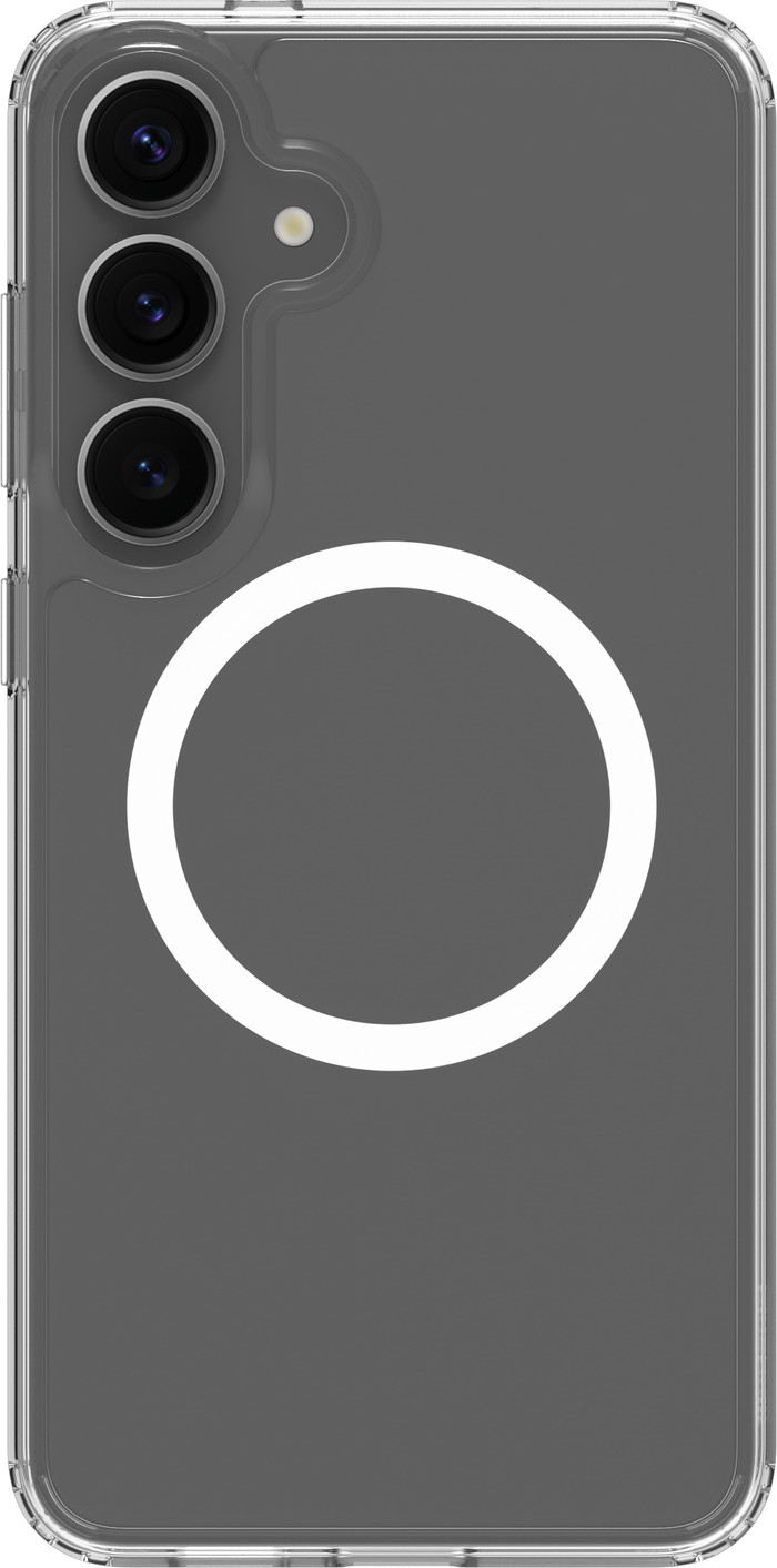 BlueBuilt Protective Back Cover with Magnet Galaxy S25 Plus Transparent Main Image