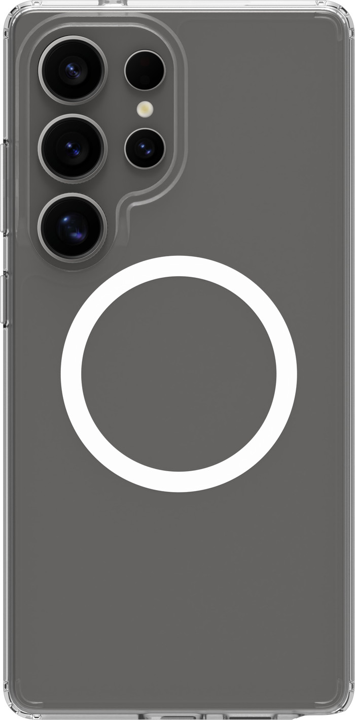 BlueBuilt Protective Back Cover with Magnet Samsung Galaxy S25 Ultra Transparent Main Image