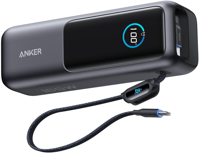 【新品未開封】Anker Power Bank 25000mAh ブラック Amazon | Anker Power Bank (25000mAh, Built-In & 巻取り式USB