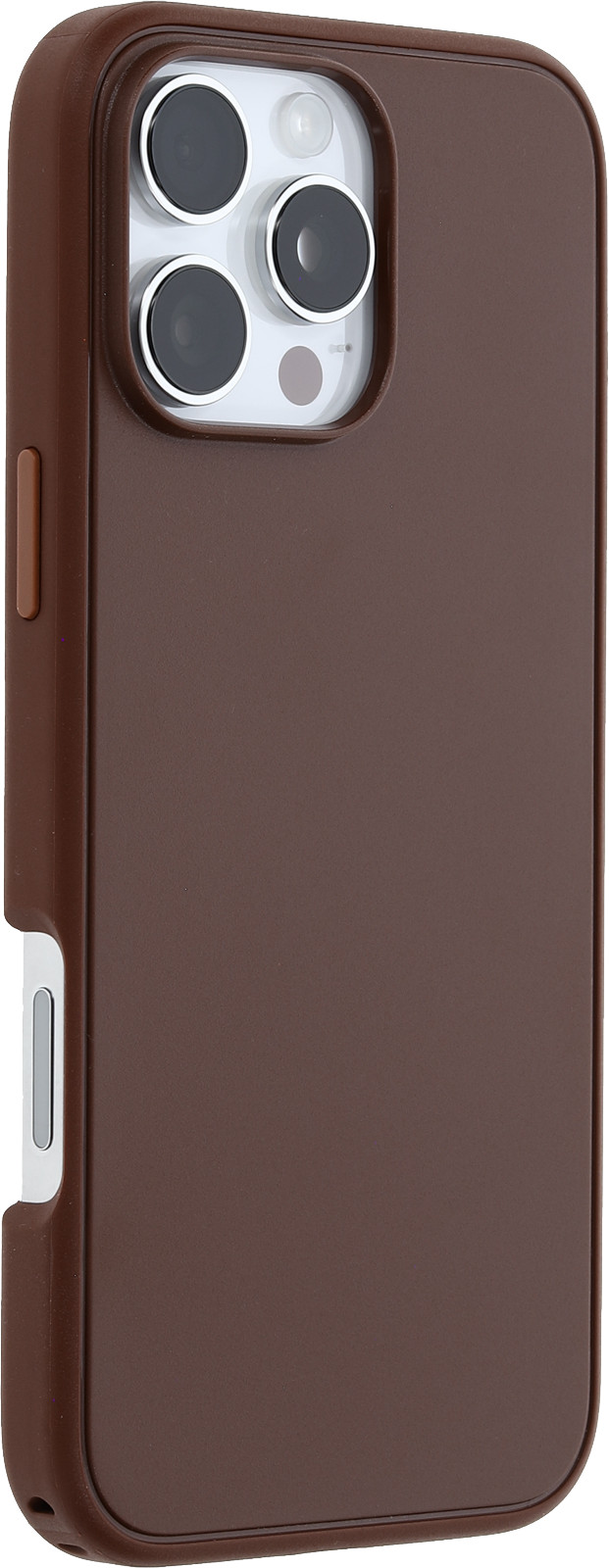 Otterbox Symmetry Apple iPhone 16 Pro Max Backcover mit MagSafe Magnet Braun rechte seite