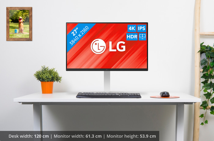 LG 27インチ IPS 4K モニター 27US550-W 27
