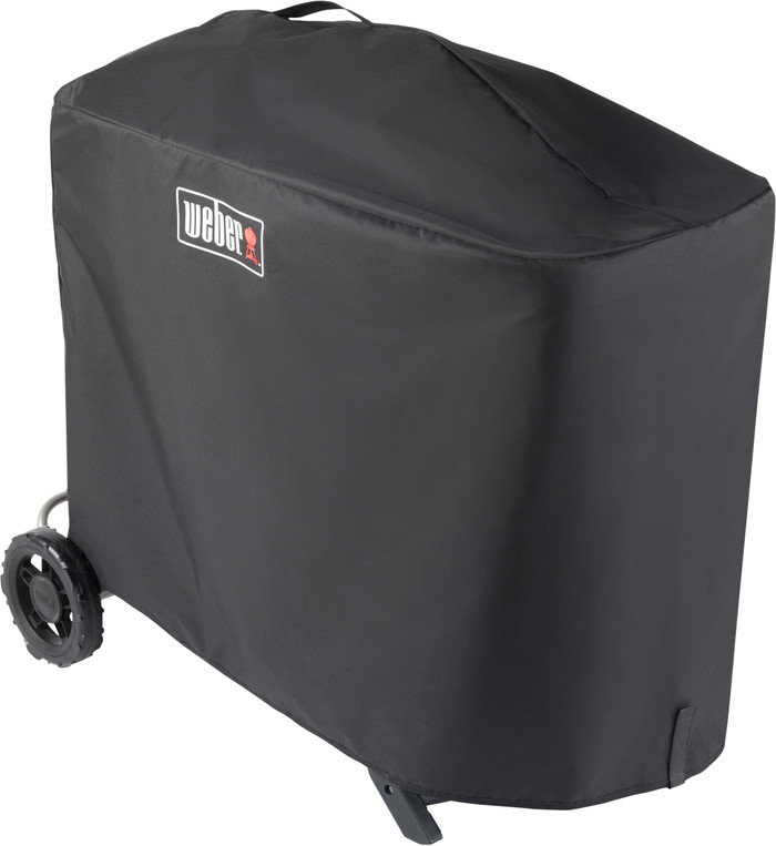Weber Grillabdeckung Traveler linke seite