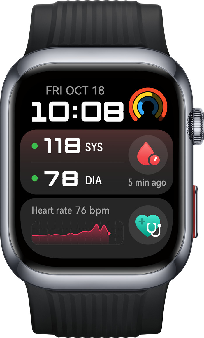 Huawei Watch D2 Schwarz vorne