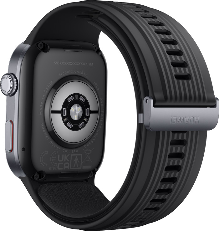 Huawei Watch D2 Schwarz rückseite