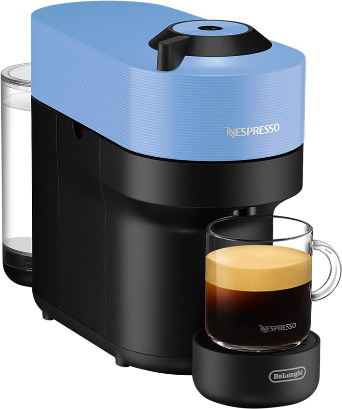 De'Longhi Nespresso Vertuo Pop ENV90.A + Pierre Milchaufschäumer rechte seite