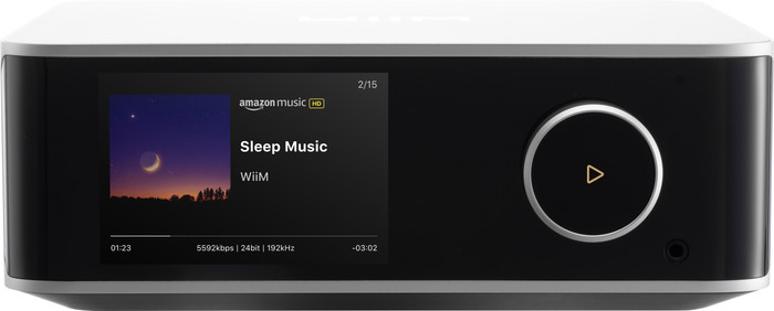 WiiM Ultra Silber vorne