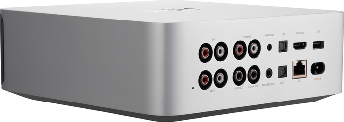 WiiM Ultra Silber rückseite