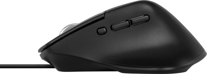 BlueBuilt Imperium Kabelgebundene Ergonomische Maus linke seite