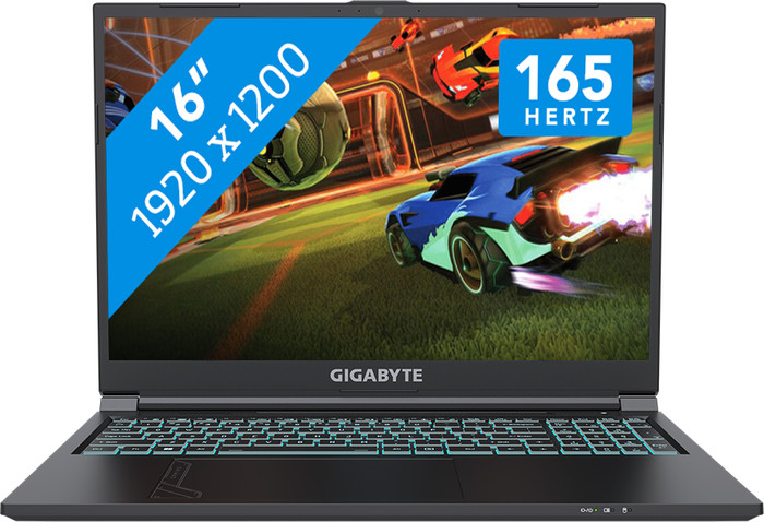 GIGABYTE G6 MF-H2DE854KH - 16" - Intel Core i7 - 16GB RAM/1TB SSD - RTX 4050 Main Image