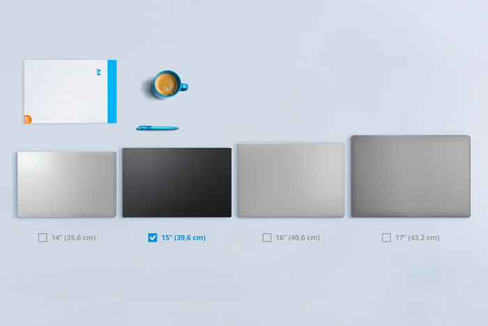 HP 15-fc0057ng - 15,6" - AMD Ryzen 5 - 16GB RAM/512GB SSD visuelles Coolblue 1