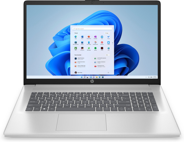 HP 17-cn4033ng - 17,3" - Intel Core 3 - 8GB RAM/512GB SSD vorne